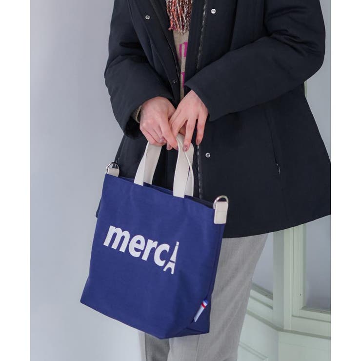 merci 2WAYトートバッグ[品番：LAVW0018021]｜CARA O CRUZ（キャラ 