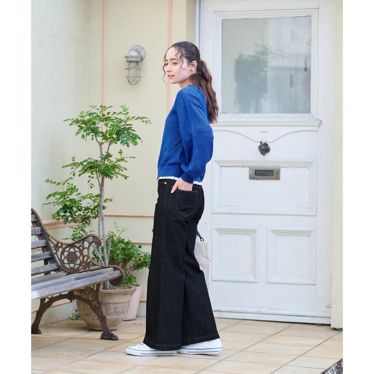 洗える シャリ感のあるカラーニット | CARA O CRUZ | 詳細画像16 