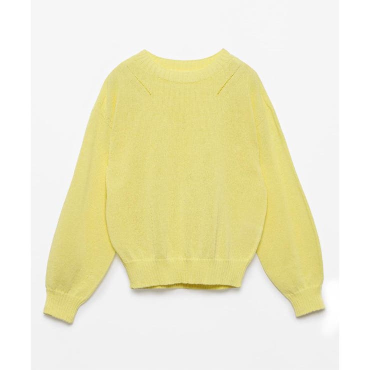 洗える シャリ感のあるカラーニット | CARA O CRUZ | 詳細画像25 