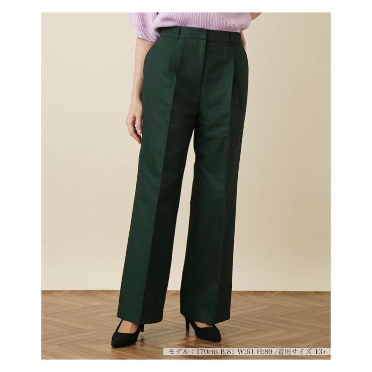 ロング丈パンツ[品番：LAVW0014141]｜Leilian PLUS HOUSE（レリアン