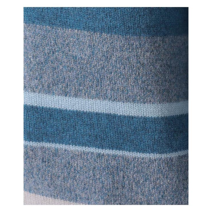 カシミヤボーダーニット | Leilian | 詳細画像5