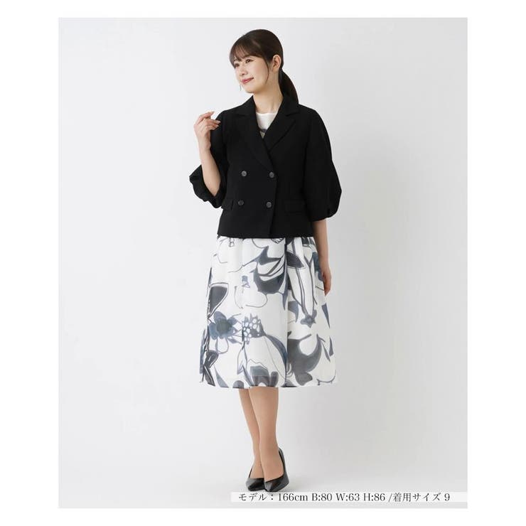 バルーンスリーブジャケット[品番：LAVW0015095]｜Leilian