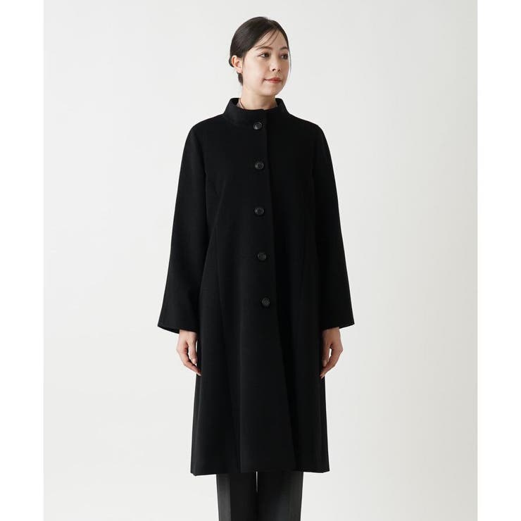 UNITEDTOKYO カシミヤハイネックコート カシミヤハイネックコート[品番：LAVW0018758]｜Leilian PLUS HOUSE
