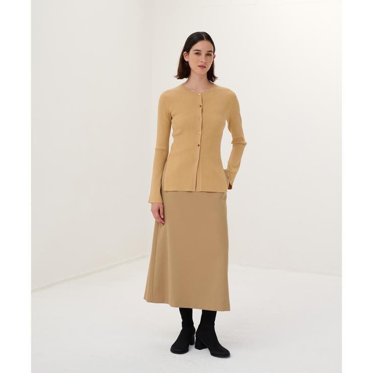 フランス製LANVIN ゴールド カーディガン フランス製LANVIN ゴールド カーディガン