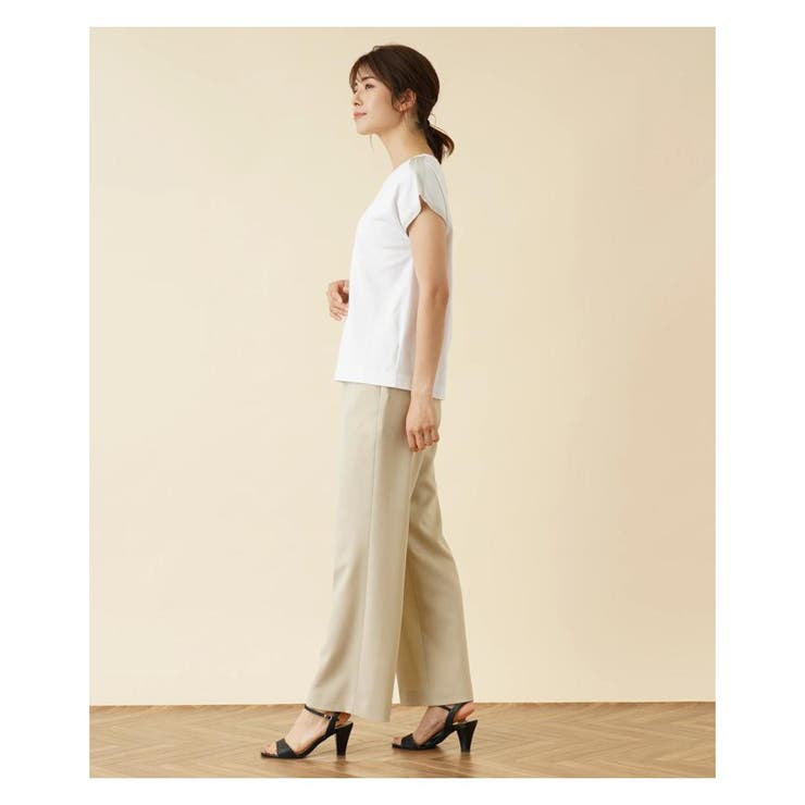 ラメフレンチスリーブカットソー[品番：LAVW0009232]｜Leilian（レリアン）｜レディース｜Shoplist