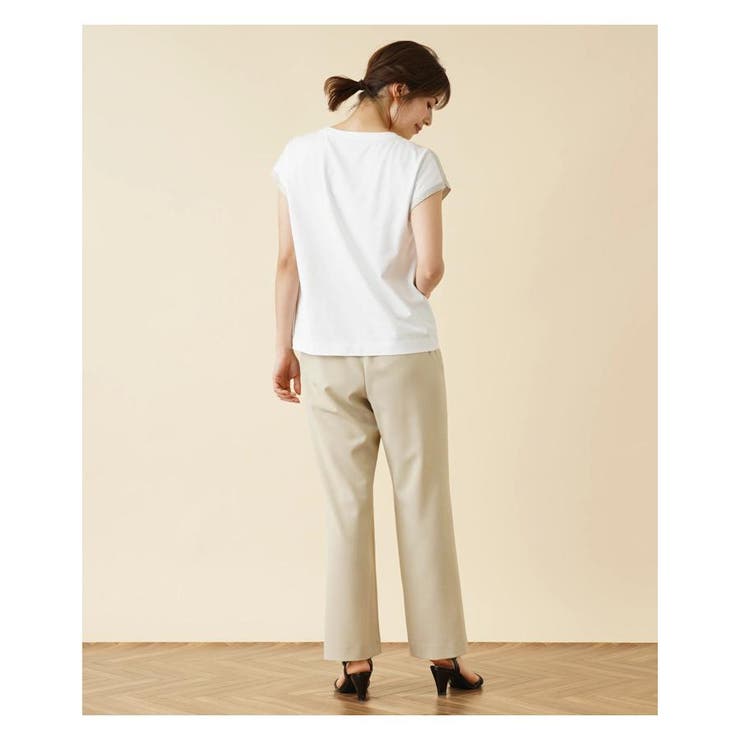 ラメフレンチスリーブカットソー[品番：LAVW0009232]｜Leilian（レリアン）｜レディース｜Shoplist