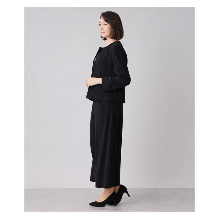 洗えるノーカラージャケット | Leilian PLUS HOUSE | 詳細画像2