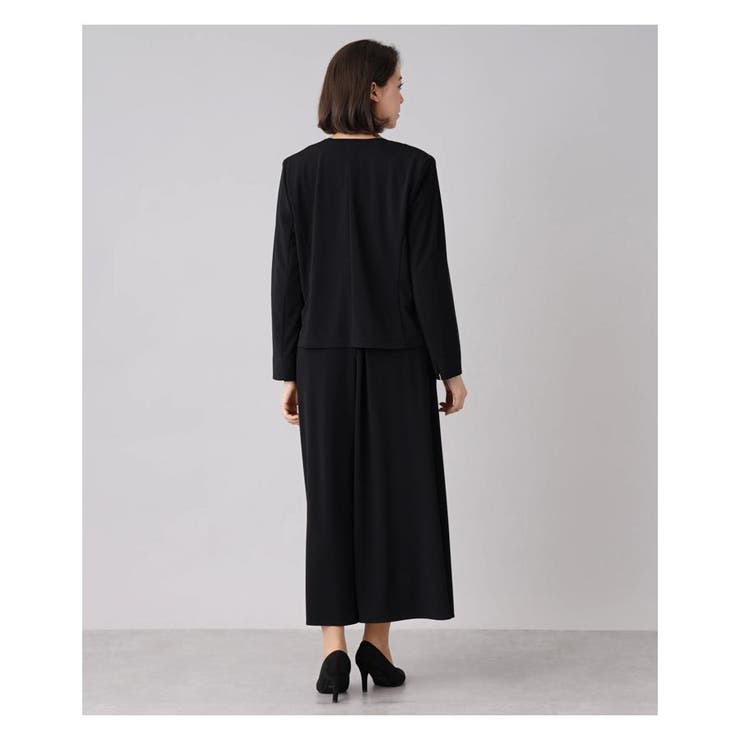 洗えるノーカラージャケット | Leilian PLUS HOUSE | 詳細画像3