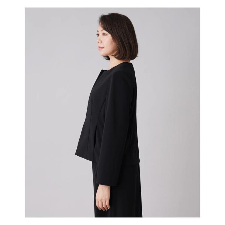 洗えるノーカラージャケット | Leilian PLUS HOUSE | 詳細画像5