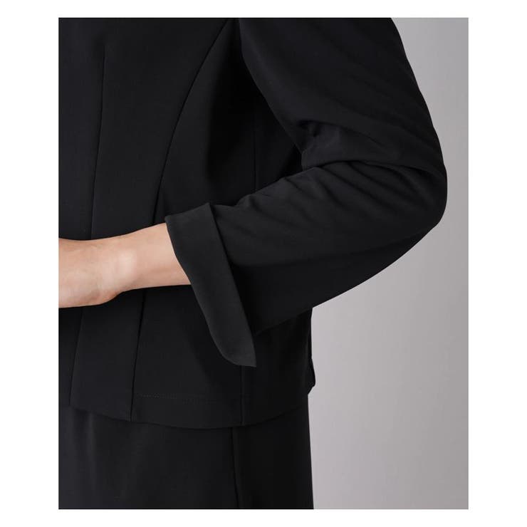 洗えるノーカラージャケット | Leilian PLUS HOUSE | 詳細画像10