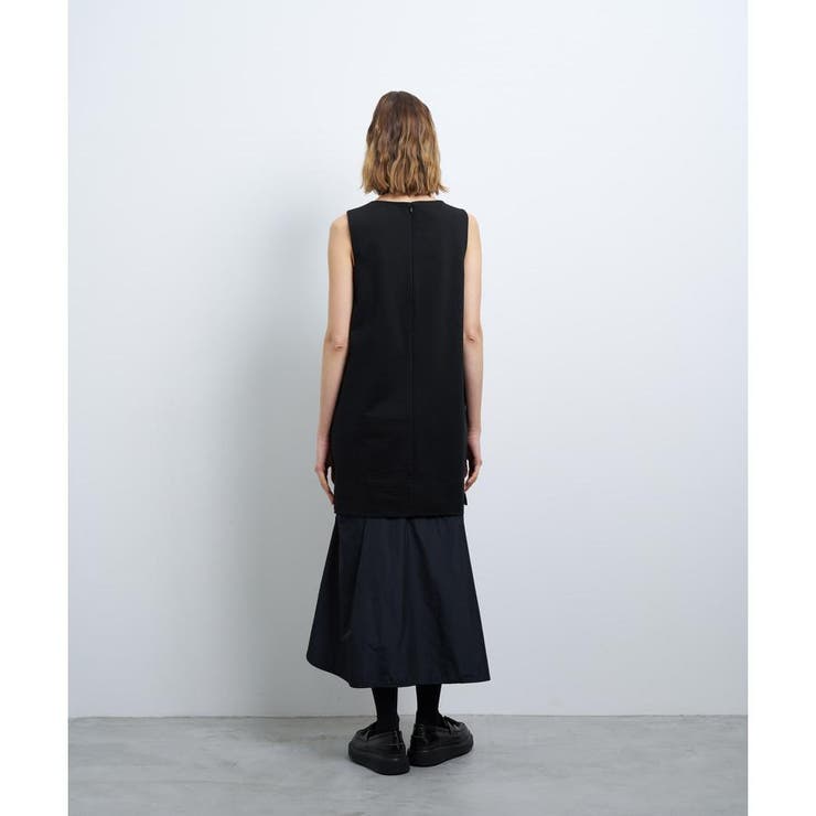 LANVIN en Bleuランバン オンブルーストレッチポンチコンビワンピース ストレッチポンチコンビワンピース|LANVIN en Bleu | LANVIN en