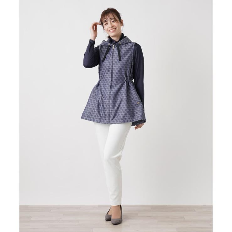 極上美品 Leilian レリアン 織柄ロングベスト 定価7.1 極上美品 Leilian レリアン 織柄ロングベスト 定価7.1 【公式通販】