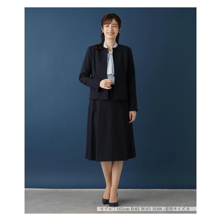 51 レリアン lellian ベロア セットアップ スーツ 冠婚葬祭  