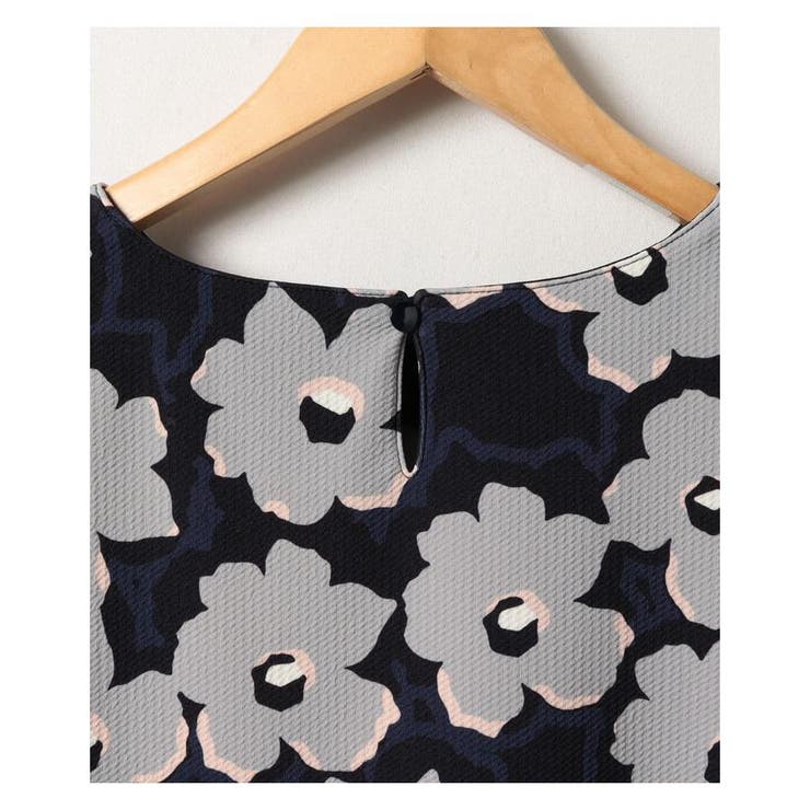 洗えるフラワープリントチュニック | Leilian PLUS HOUSE | 詳細画像6