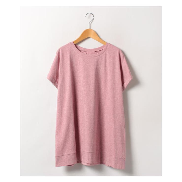 カラー半袖Tシャツ[品番：LAVW0003233]｜Leilian PLUS HOUSE（レリアン