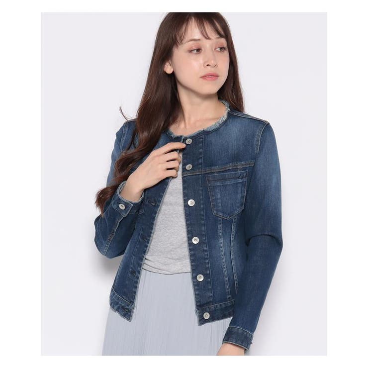 近年モデル✨レリアン　デニムライクジャケット デニムジャケット【L JEANS】|レリアン | レリアン公式オンラインストア