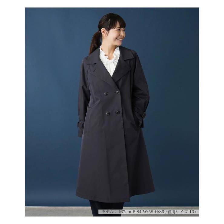 1値下げ中 leilian 高級シルク100 ビッグ ロングトレンチコート 黒 1値下げ中 leilian 高級シルク100 ビッグ ロングトレンチコート 黒