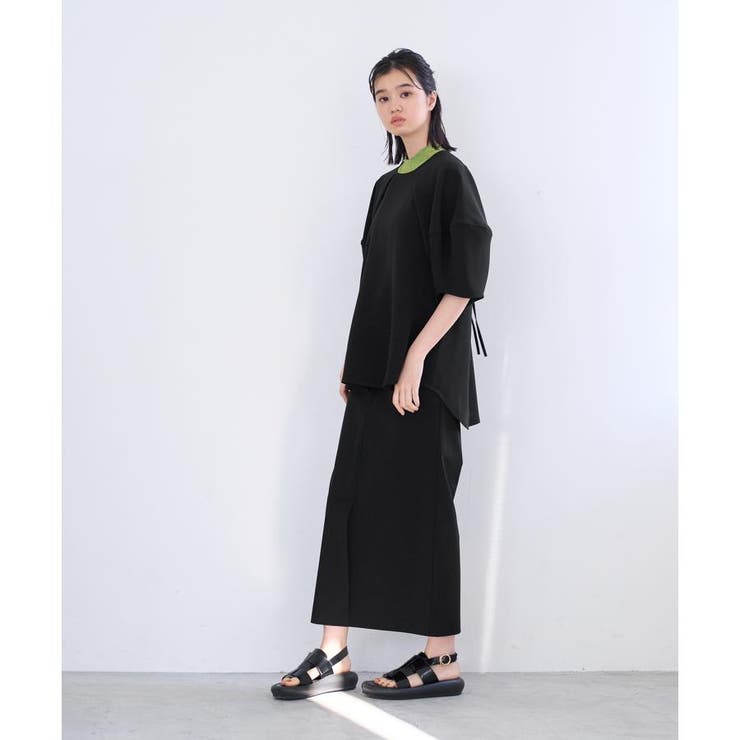 ポンチペンシルロングスカート[品番：LAVW0008375]｜LANVIN en