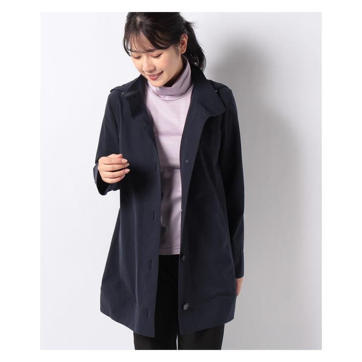 Aライン leilian レリアン ダッフルコート ウール ジッパー＆フード