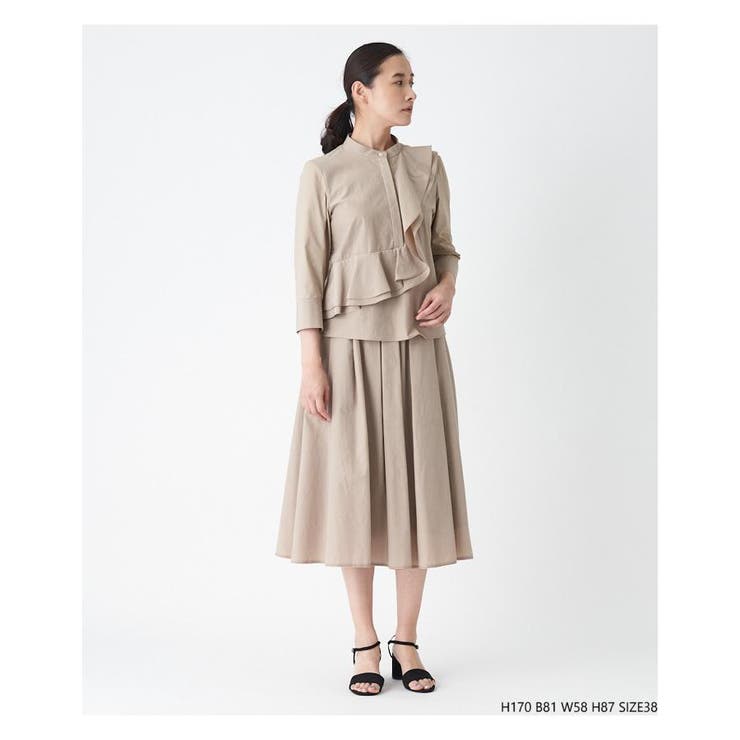 タックフレアスカート[品番：LAVW0008443]｜LANVIN COLLECTION