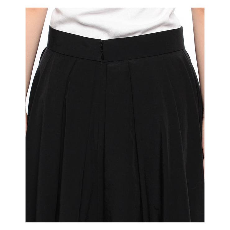 極美品☆伊勢丹新宿購入】LANVIN ツイルタックフレアスカート