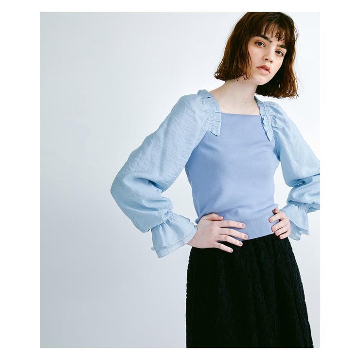 ジャカードギャザースカート[品番：LAVW0004181]｜LANVIN en