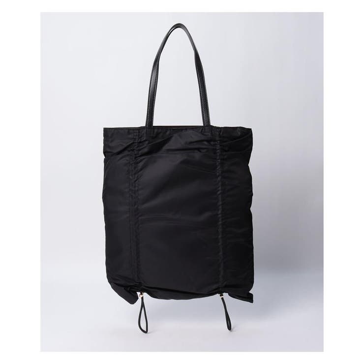 【今大人気☆】LANVIN ギャザートート コンパクトに折りたためる バイカラーギャザートート[品番：LAVW0007263]｜LANVIN en Bleu