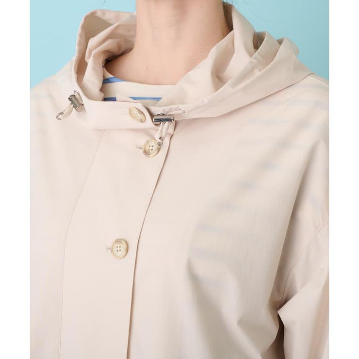 美品 Leilianレリアン 近年物 2way フーデッドジャケット 撥水加工 フーデッドジャケット|レリアン | レリアン公式オンラインストア