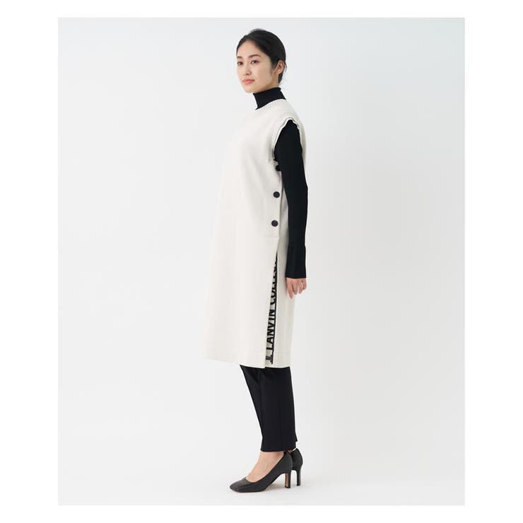ロングニットベスト[品番：LAVW0013870]｜LANVIN COLLECTION（ランバン