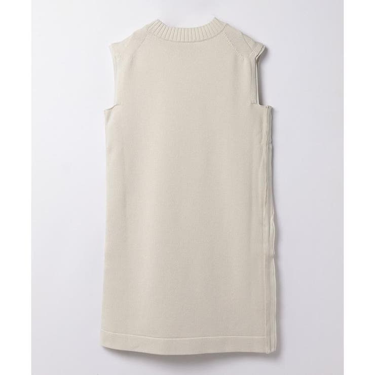ロングニットベスト[品番：LAVW0013870]｜LANVIN COLLECTION（ランバン