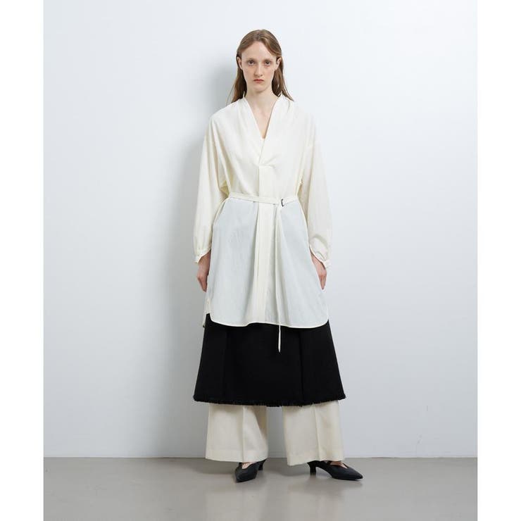 スキッパーチュニックブラウス|LANVIN en Bleu | LANVIN en Bleu