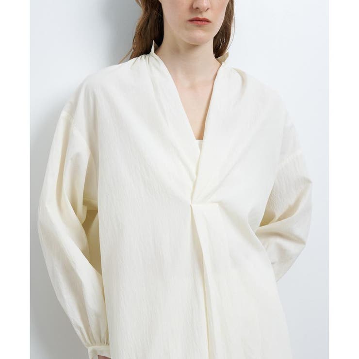 スキッパーチュニックブラウス[品番：LAVW0017199]｜LANVIN en