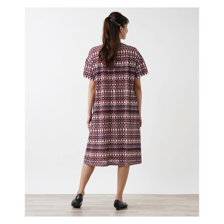 ミディ丈ワンピース | Leilian PLUS HOUSE | 詳細画像4