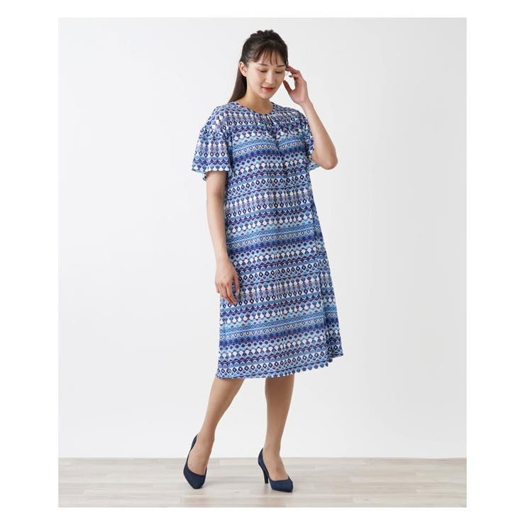 ミディ丈ワンピース | Leilian PLUS HOUSE | 詳細画像14