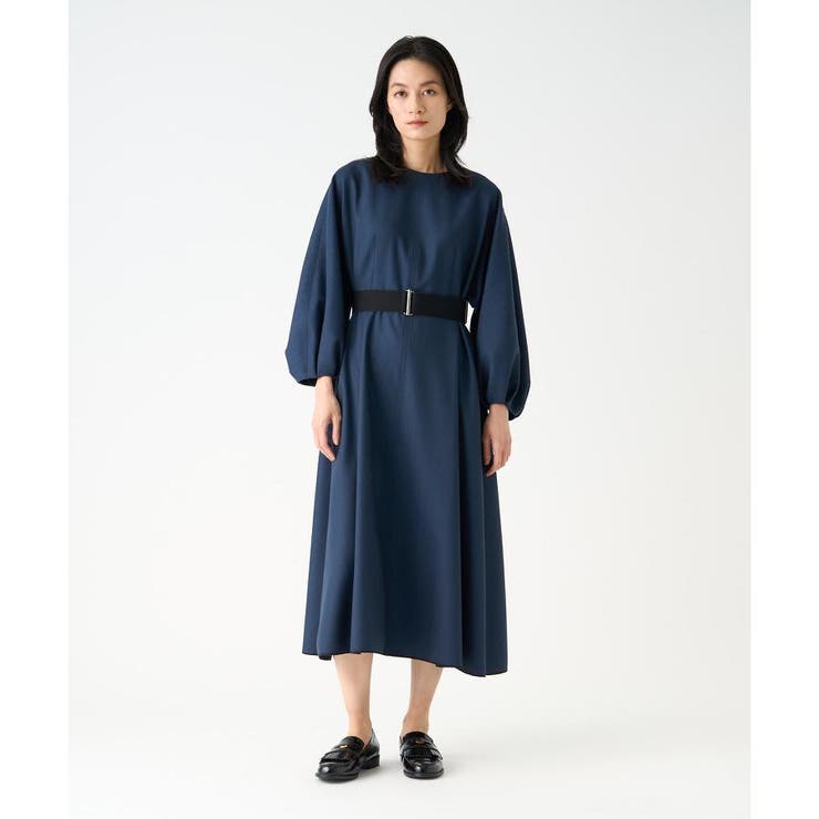 ウールデニムワンピース[品番：LAVW0018215]｜LANVIN COLLECTION 