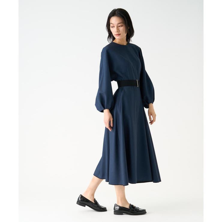ウールデニムワンピース[品番：LAVW0018215]｜LANVIN COLLECTION 