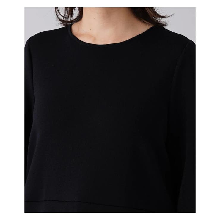 チェック切替ドッキングワンピース | Leilian PLUS HOUSE | 詳細画像16