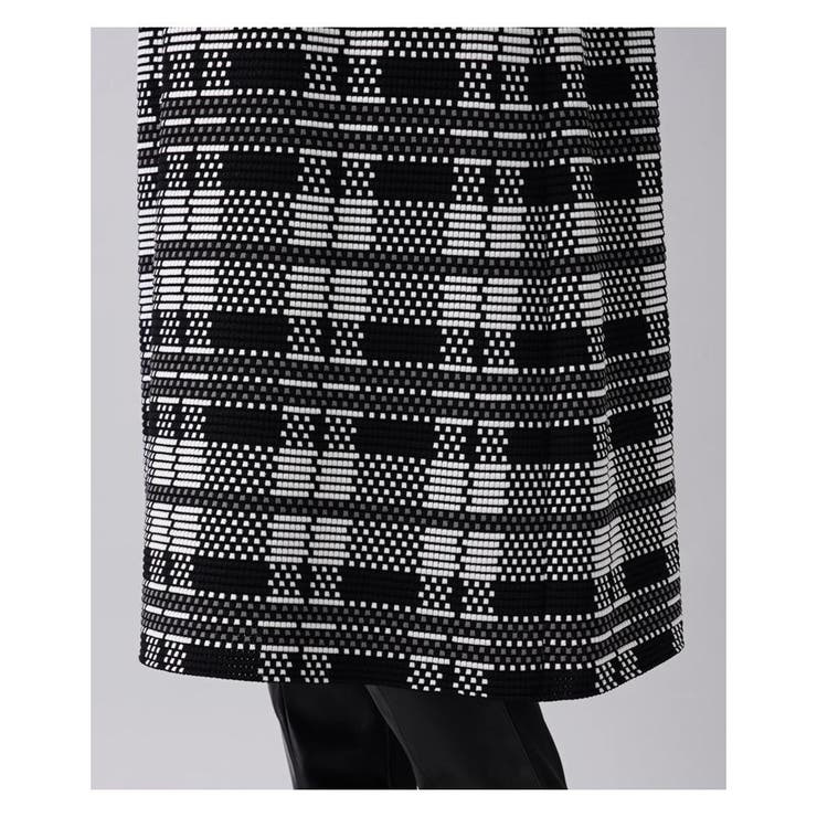 チェック切替ドッキングワンピース | Leilian PLUS HOUSE | 詳細画像19