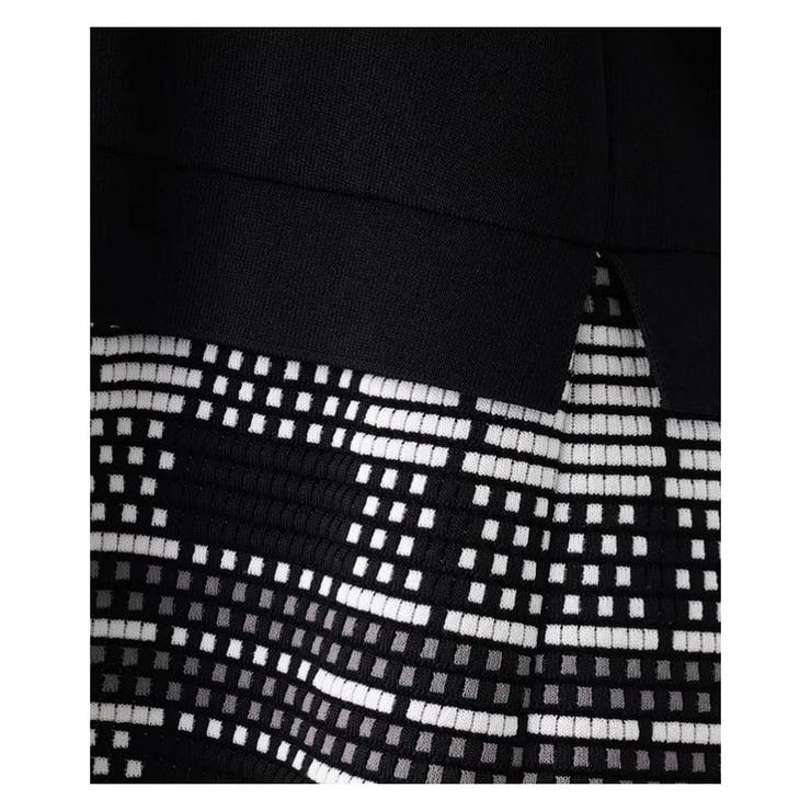 チェック切替ドッキングワンピース | Leilian PLUS HOUSE | 詳細画像20