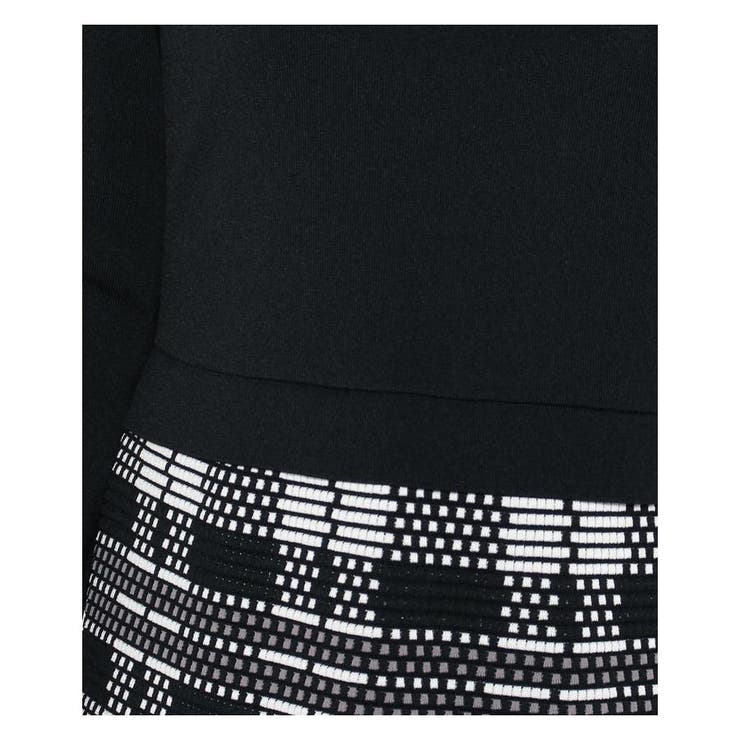 チェック切替ドッキングワンピース | Leilian PLUS HOUSE | 詳細画像6