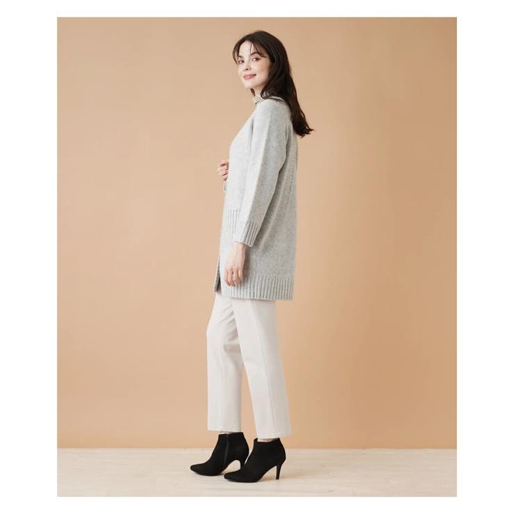 Leilian カーディガン セミロングニットカーディガン[品番：LAVW0012436]｜Leilian（レリアン