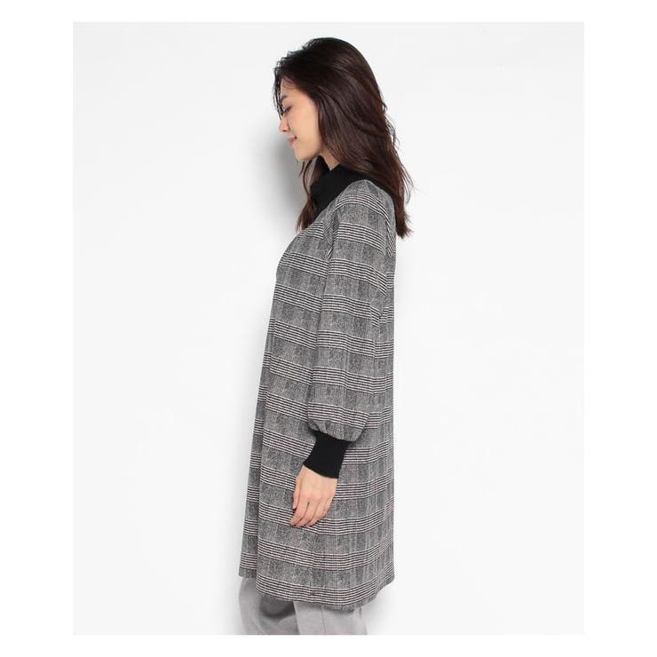 グレンチェック切替ブラウス | Leilian PLUS HOUSE | 詳細画像2