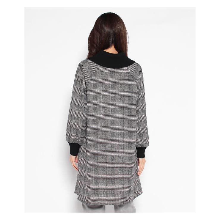 グレンチェック切替ブラウス | Leilian PLUS HOUSE | 詳細画像3