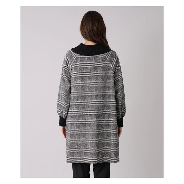 グレンチェック切替ブラウス | Leilian PLUS HOUSE | 詳細画像11