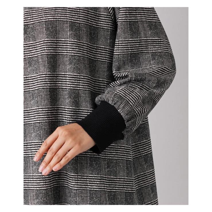 グレンチェック切替ブラウス | Leilian PLUS HOUSE | 詳細画像14