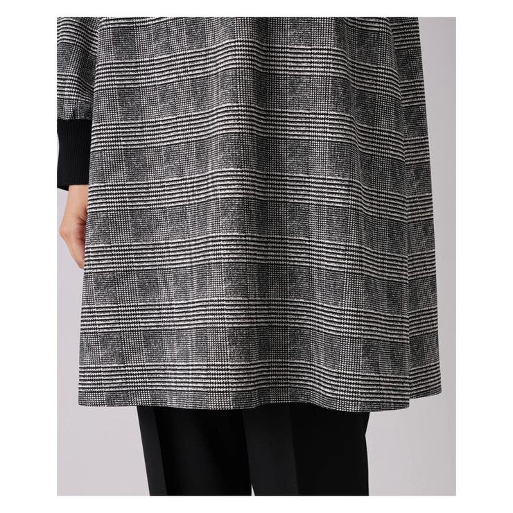 グレンチェック切替ブラウス | Leilian PLUS HOUSE | 詳細画像15