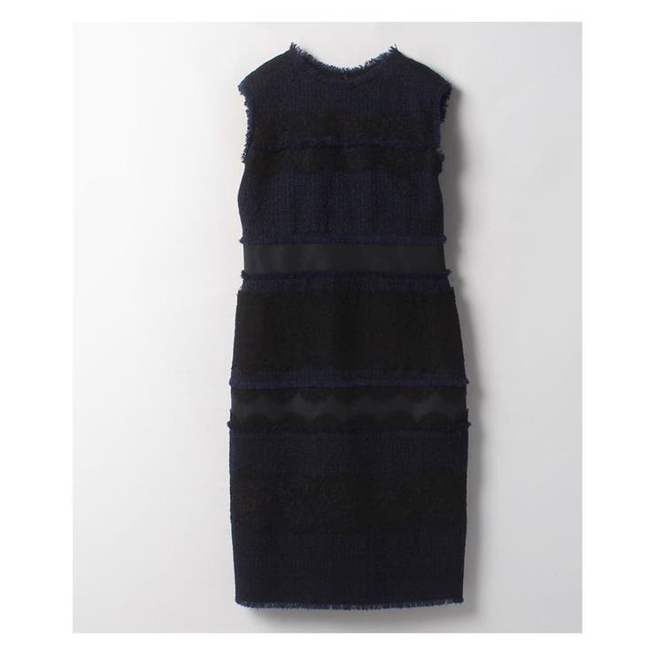 配色ツイードワンピース[品番：LAVW0003984]｜LANVIN COLLECTION 