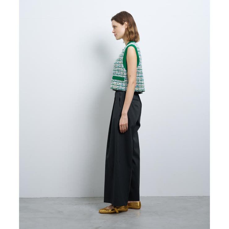 サマーニットツイードベスト[品番：LAVW0020114]｜LANVIN en