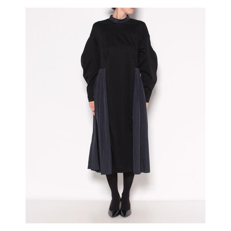 タフタコンビスタンドワンピース[品番：LAVW0004930]｜LANVIN en Bleu