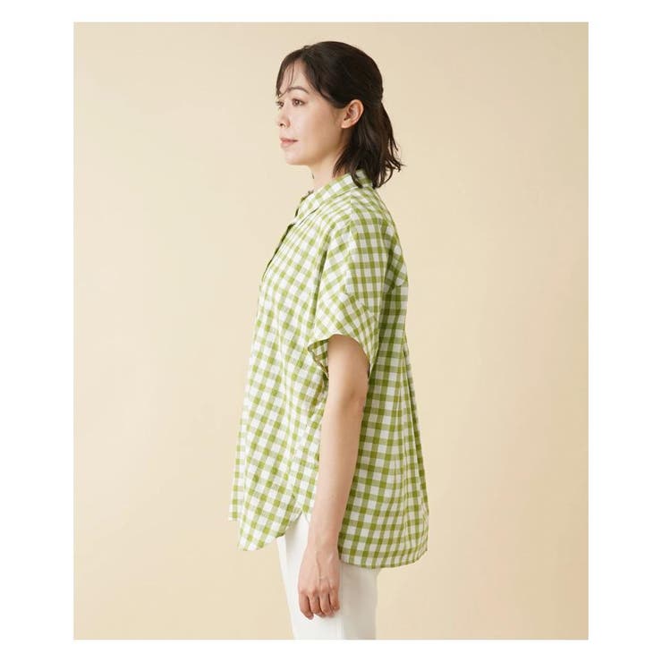 美品 sage de cret クレイジーパターン ギンガムチェックシャツ BEAMS LIGHTS Men's（ビームスライツ メンズ）の「BEAMS LIGHTS